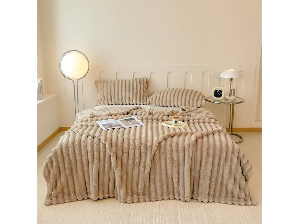 Throw - 1.00 x 1.50 m - Taupe