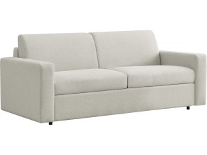 Diana" express fabric sofa bed - Sleeps 140 cm - 3 - Beige