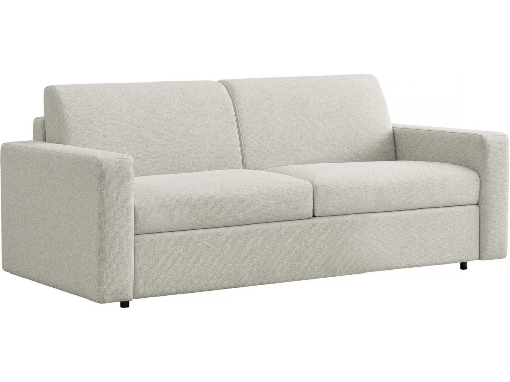 Diana" express fabric sofa bed - Sleeps 140 cm - 3 - Beige