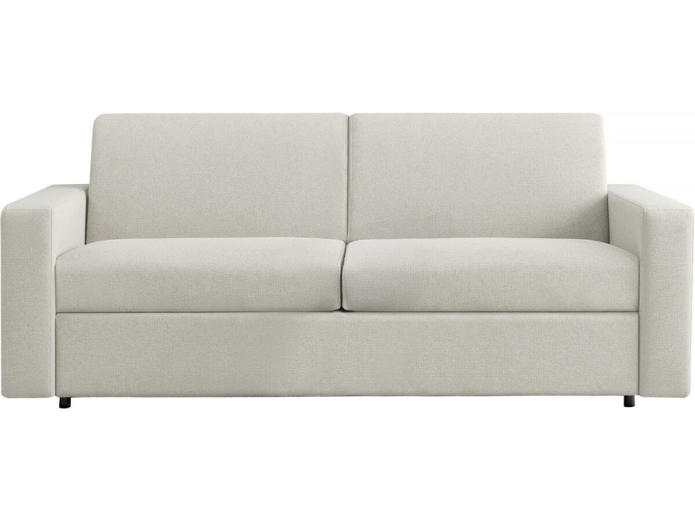 Diana" express fabric sofa bed - Sleeps 140 cm - 3 - Beige