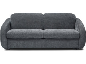 Laurie" express sofa bed in textured fabric - 202 x 107 x 85 cm
