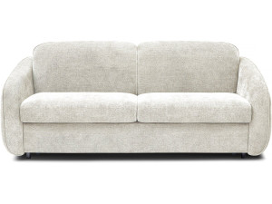 Laurie" express sofa bed in textured fabric - 202 x 107 x 85 cm