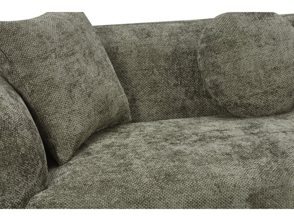 "Faubourg" Straight Sofa - 3-Seater - Green