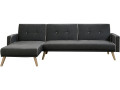 Convertible, reversible corner sofa "Jules"- 3-seater - Grey - GREY