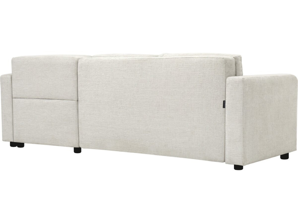 Charles" fabric corner convertible/reversible sofa - 3 seater - Beige