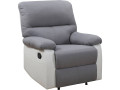 ARMCHAIR RELAX LINCOLN - TAUPE - WHITE/LIGHT GREY