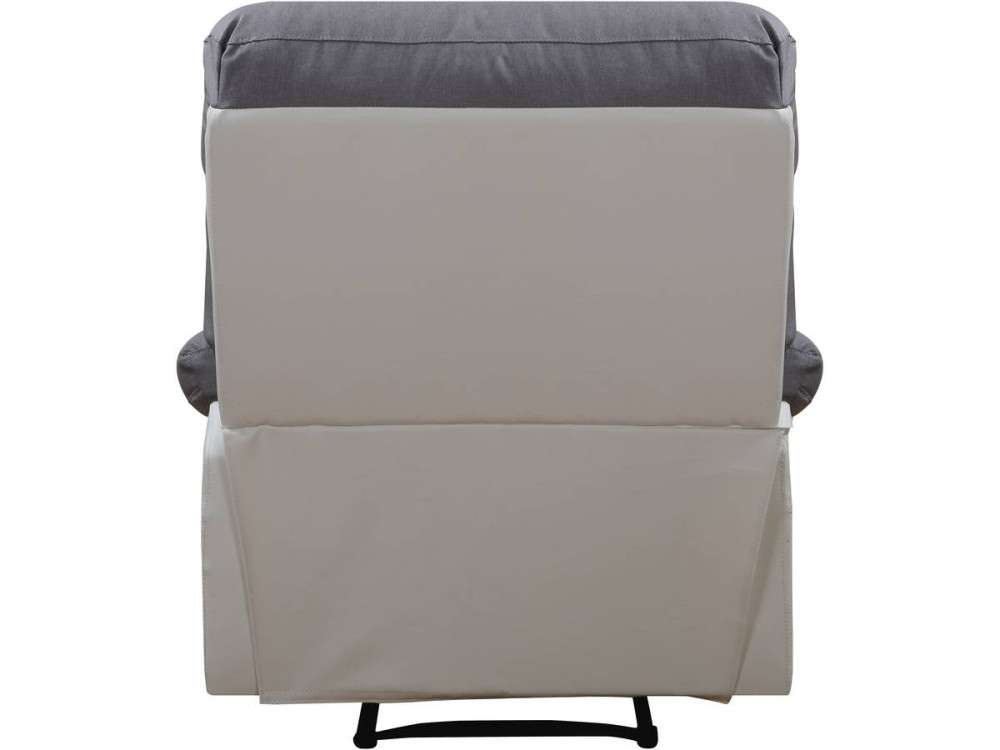 "Lincoln" Relax Chair - White / Light Grey