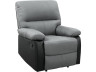 "Lincoln" Relax Chair - Black / Dark Grey