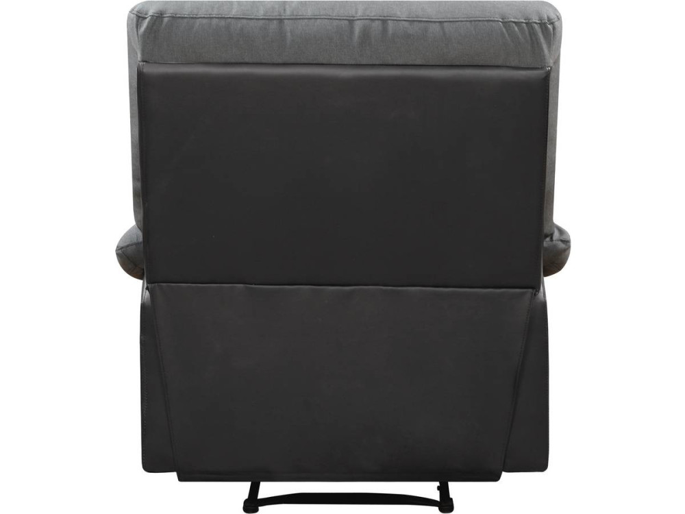 "Lincoln" Relax Chair - Black / Dark Grey