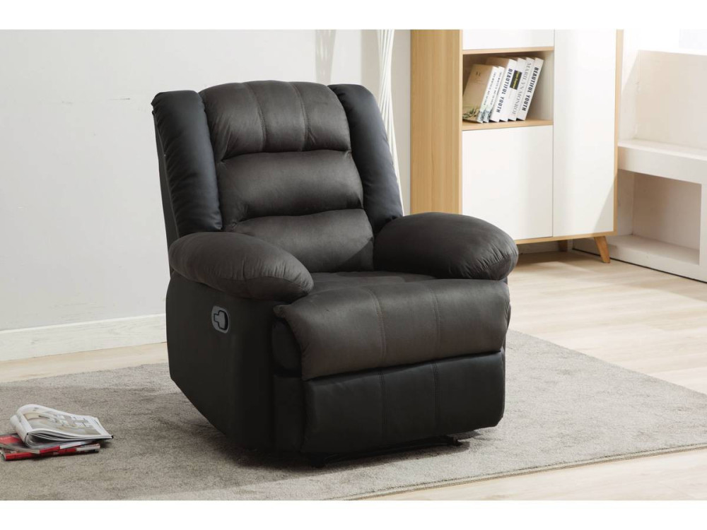 Buckingham Relax Chair - Black / Dark Grey