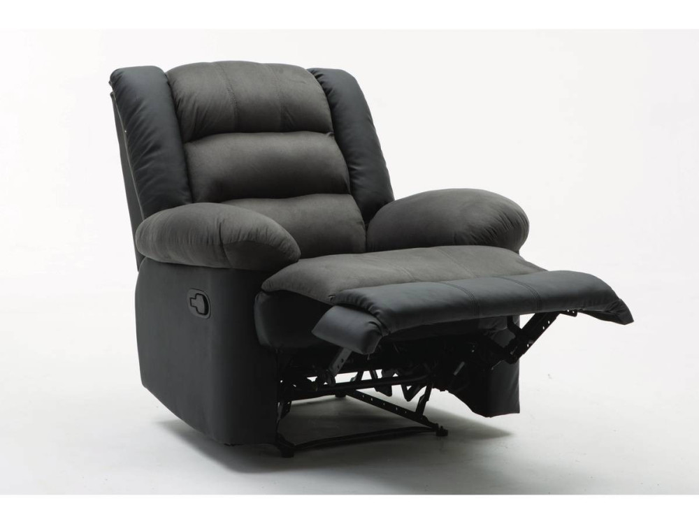 Buckingham Relax Chair - Black / Dark Grey