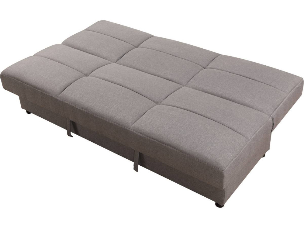 SOFA CLIC-CLAC ENZO - 3 seats- GREY
