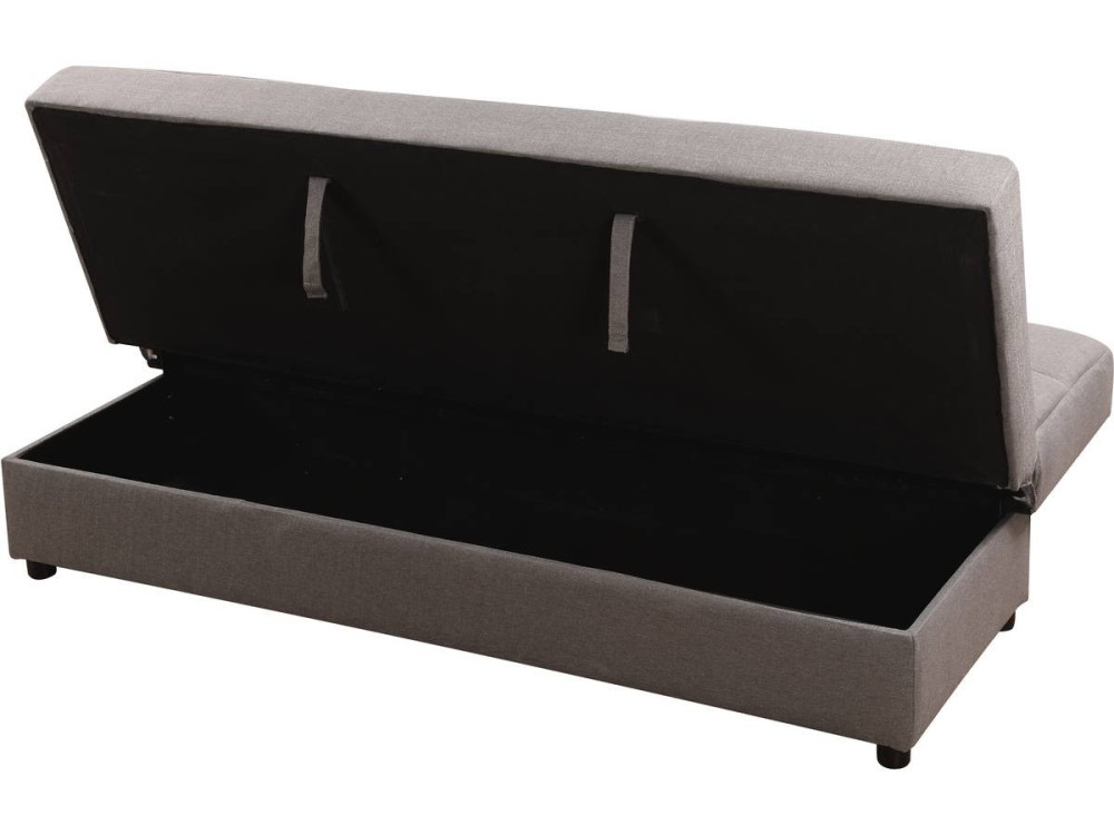 SOFA CLIC-CLAC ENZO - 3 seats- GREY