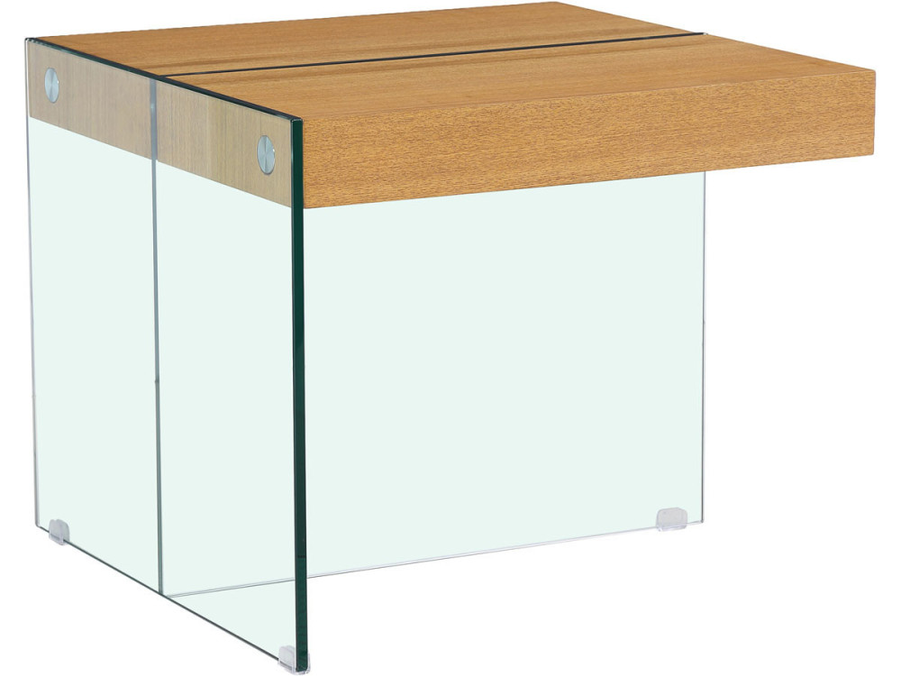 Coffee table "Agrigento" - 60 x 60 x 50 cm - Oak finish