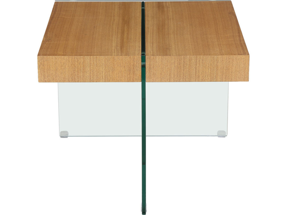 Coffee table "Agrigento" - 60 x 60 x 50 cm - Oak finish