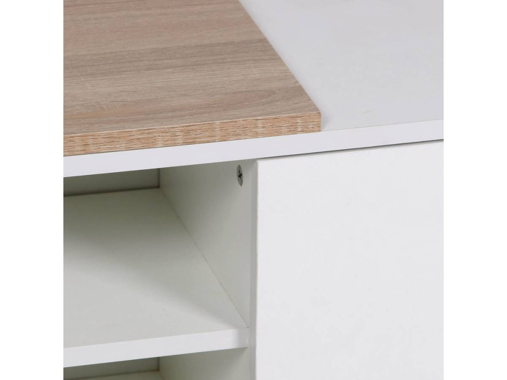 Coffee Table "Melinda" - White/Oak colour