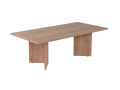 Sabin" wooden coffee table - 60 x 119 x 40 cm - Walnut - Sapphire Oak