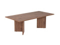 Sabin" wooden coffee table - 60 x 119 x 40 cm - Sapphire Oak - Atlantic pine