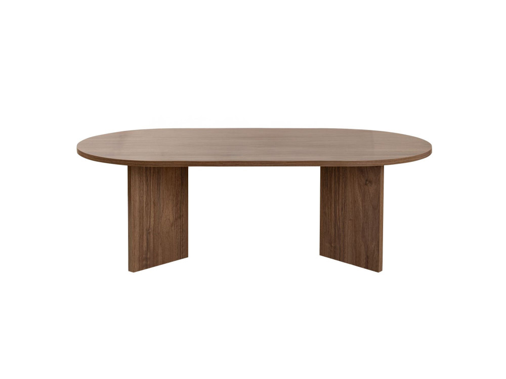 Wooden coffee table "Sable" - 60 x 119 x 40 cm - Walnut