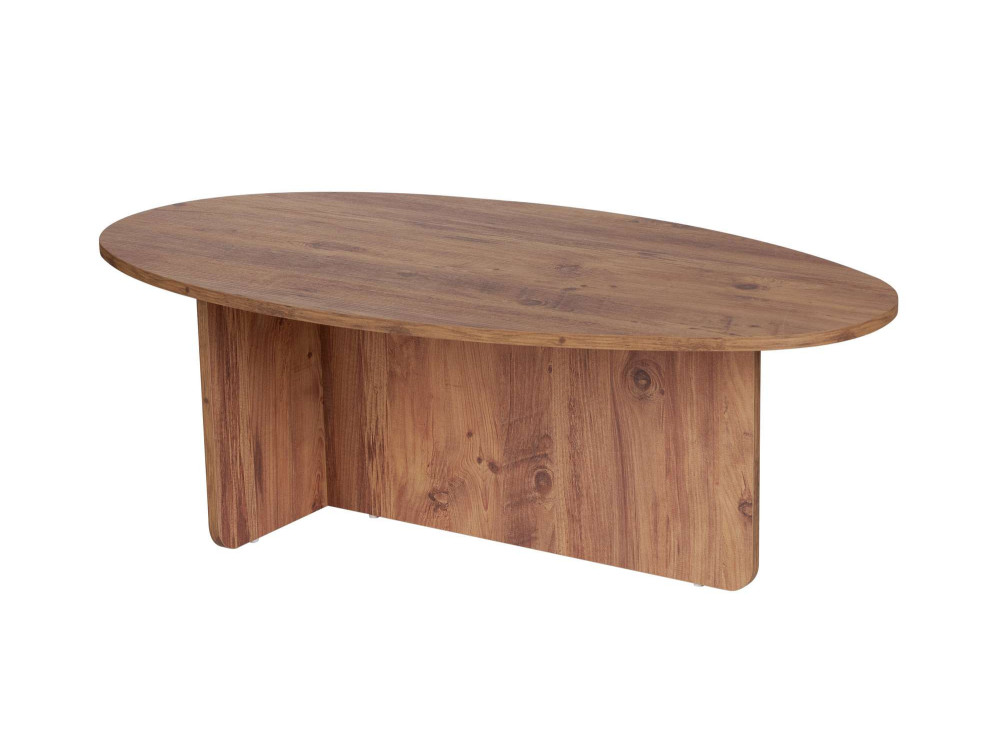 Orba" wooden coffee table - 120 x 65 x 40 cm - Atlantic pine