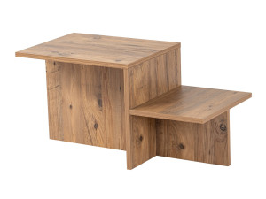 Harmony" wooden coffee table 80 x 40 x 40 cm - Atlantic pine