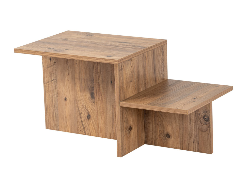 Harmony" wooden coffee table 80 x 40 x 40 cm - Atlantic pine