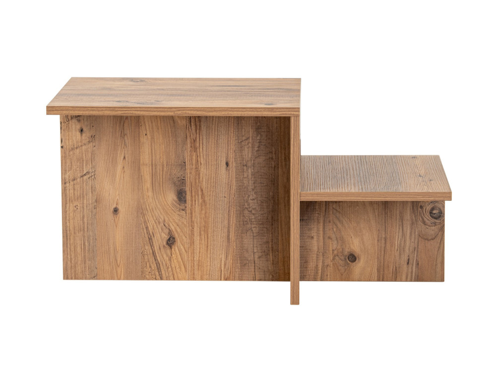 Harmony" wooden coffee table 80 x 40 x 40 cm - Atlantic pine