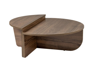 Orion" wooden coffee table - 90 x 60 x 30 cm - Walnut
