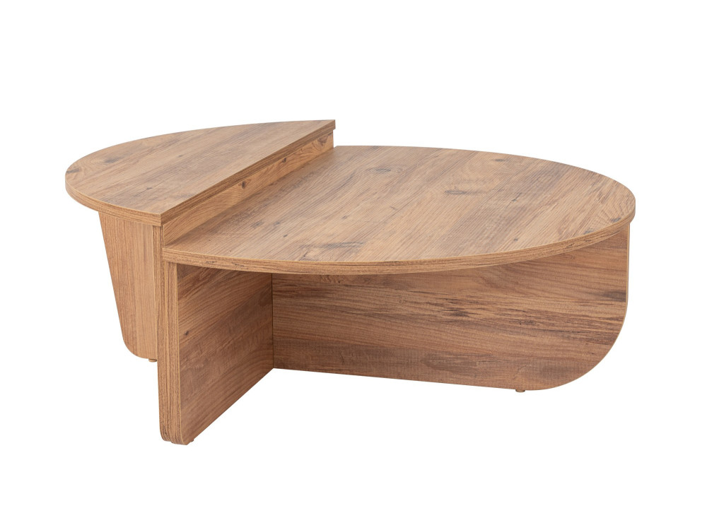 Orion" wooden coffee table - 90 x 60 x 30 cm - Atlantic pine