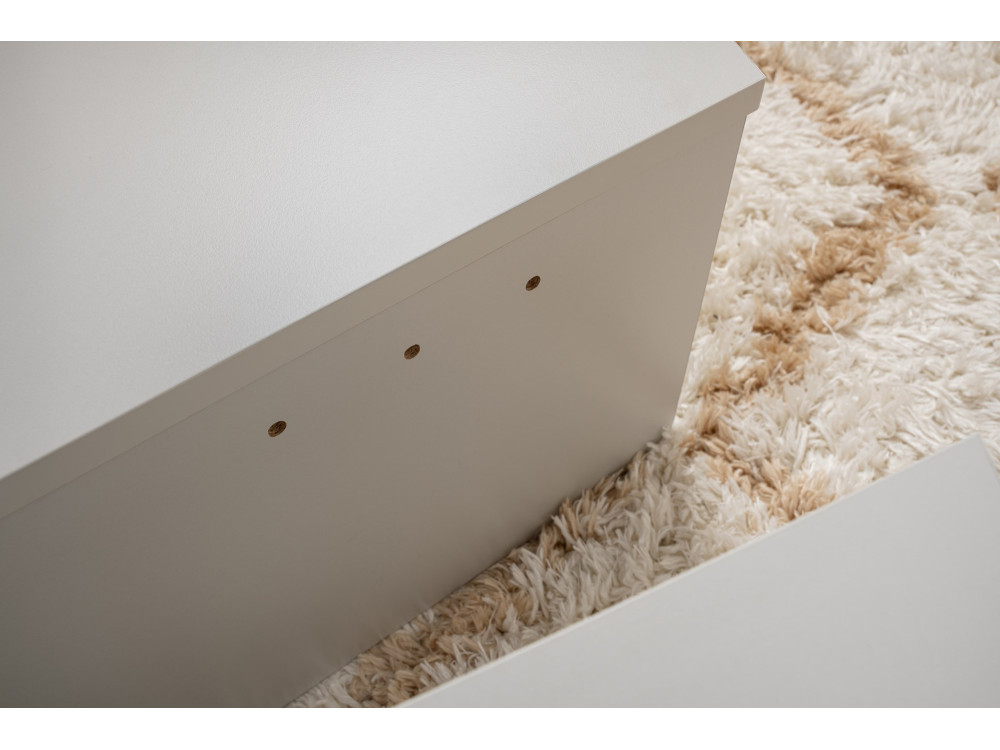 Orion" wooden coffee table 90 x 60 x 30 cm - Grey