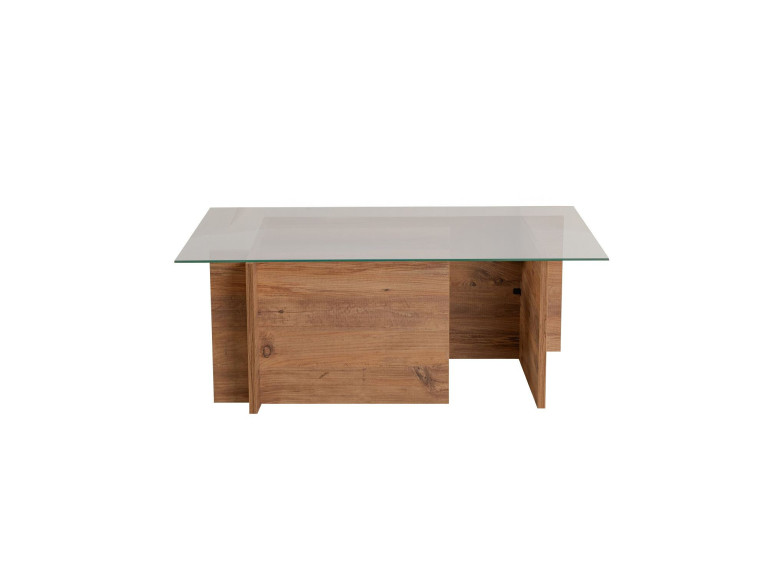 Vetrino" wooden coffee table - 105 x 65 x 40 cm - Atlantic pine