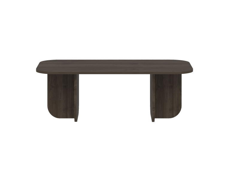 Becaj" wooden coffee table - 120 x 60 x 41 cm - Walnut