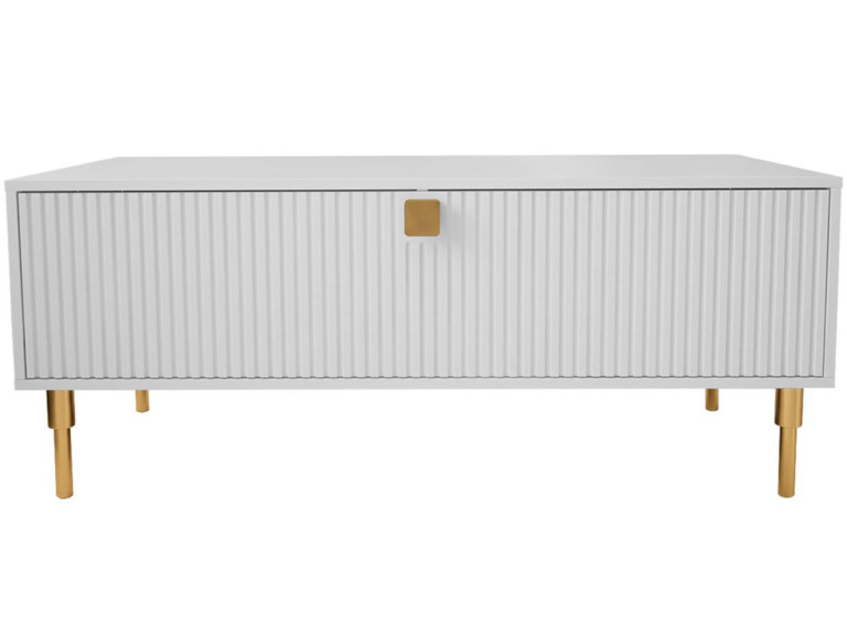 Dorset" coffee table - Rectangular - White