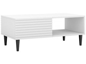 Nakomo" coffee table - 100 x 41 x 52 cm - White