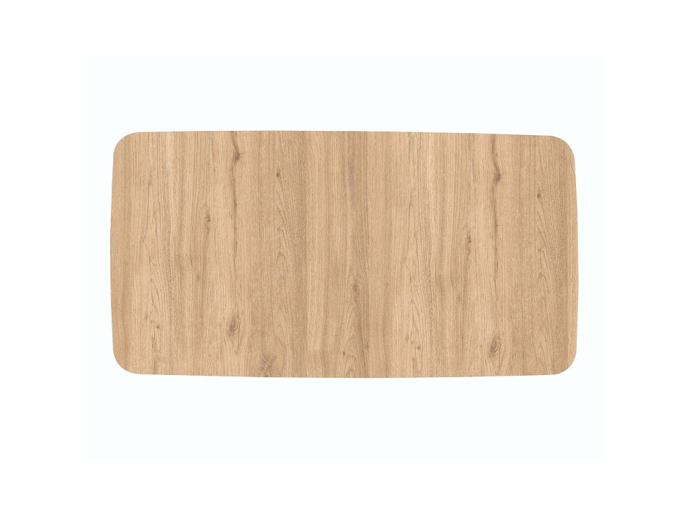Luci" wooden coffee table 100 x 53 x 45 cm - Oak