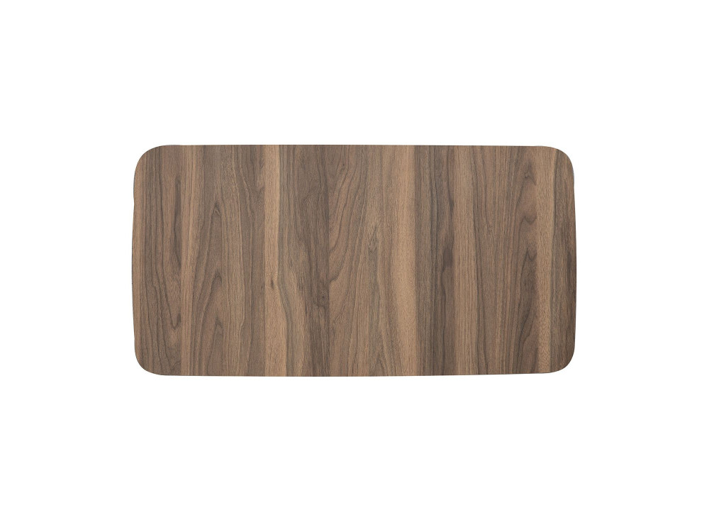 Luci" wooden coffee table 100 x 53 x 45 cm - Walnut