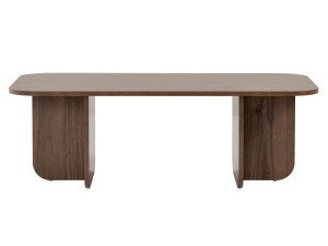 Akira" wooden coffee table 120 x 60 x 41 cm - Walnut