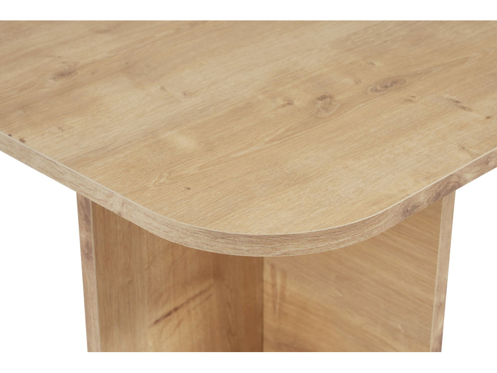 Akira" wooden coffee table 120 x 60 x 41 cm - Sapphire oak