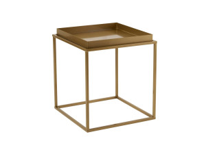 Koala" metal coffee table 45 x 45 x 52 cm - Gold