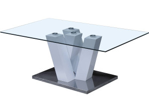 Gaya coffee table - 110 x 60 x 40 cm - Lacquered white