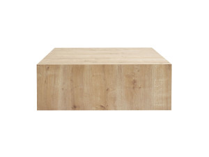 Prizma" MDF coffee table - 90 x 90 x 35 cm - Sapphire Oak