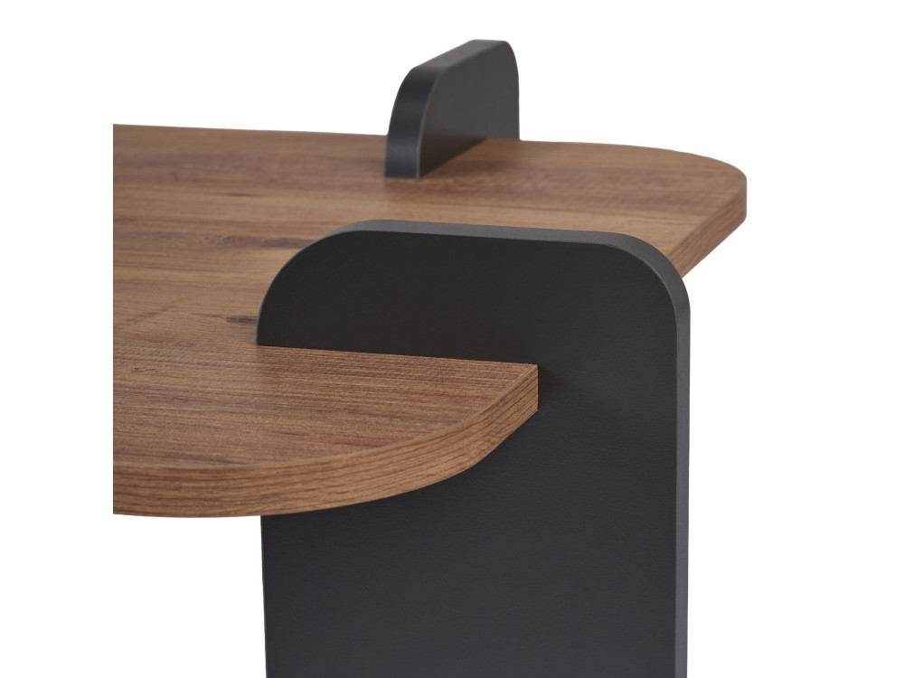 Renard" wooden coffee table - 120 x 60 x 35 cm - Light brown