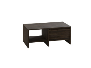 Laris" wooden coffee table - 90 x 45 x 35 cm - Brown