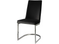 Round chair - Black - Set of 2 - Black