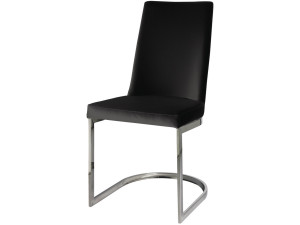 Round chair - Black - Set of 2
