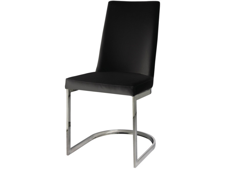 Round chair - Black - Set of 2