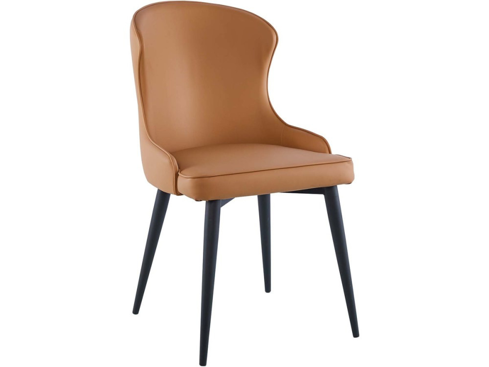 Lot of 2 Chaises "Tina" - Brown
