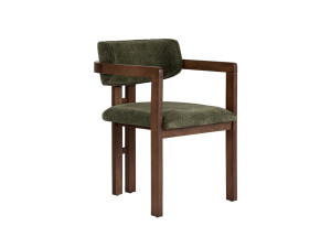 Toscana" wooden chair - 54 x 54 x 76 cm - Green