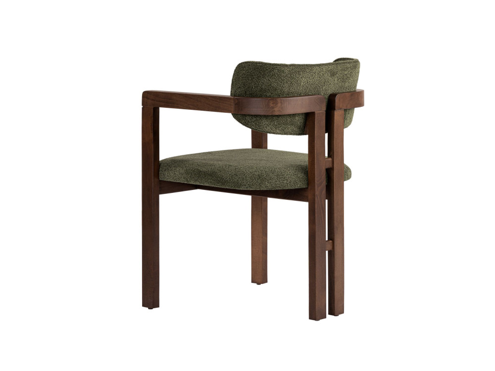 Toscana" wooden chair - 54 x 54 x 76 cm - Green