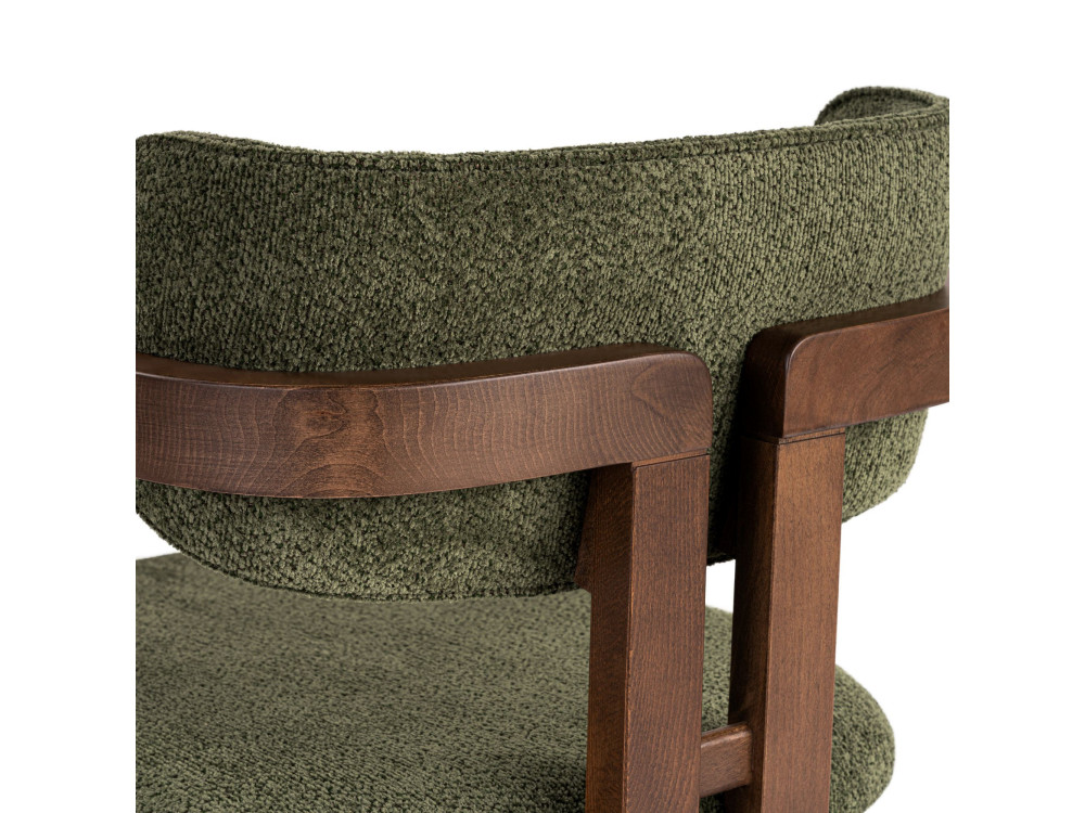 Toscana" wooden chair - 54 x 54 x 76 cm - Green